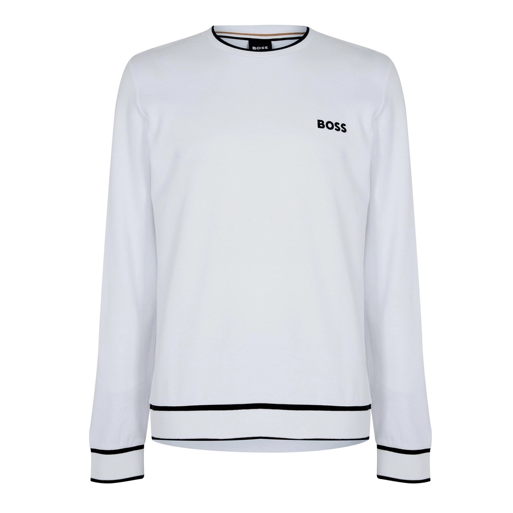 Hugo Boss Tracksuit Sweatshirt - White 100